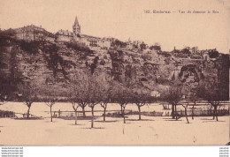 O3-05) EMBRUN - VUE DE DESSOUS LE ROC  - ( 2 SCANS ) - Embrun