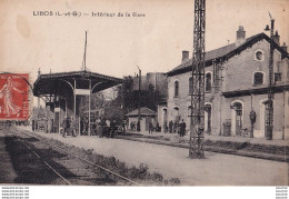 O1-47) LIBOS (LOT ET GARONNE) INTERIEUR DE LA GARE  - ( ANIMATION  ) - Libos