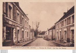 O27-72) DISSE SOUS LE LUDE (SARTHE) BOURG DE DISSE - LE BAS DU BOURG - ( 2 SCANS ) - Other & Unclassified