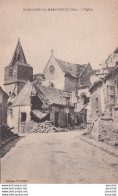 O24-60) ELINCOURT SAINTE MARGUERITE (OISE) L ' EGLISE - GUERRE 1914 - 1918 -  ( 2 SCANS ) - Sonstige & Ohne Zuordnung