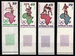 Niger 358-361 Postfrisch Olympische Spiele #IR618 - Sonstige & Ohne Zuordnung