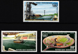 Gabun 569-571 Postfrisch Sport #IR575 - Gabon (1960-...)