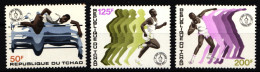 Tschad 650-652 Postfrisch Afrika Spiele #IR554 - Chad (1960-...)