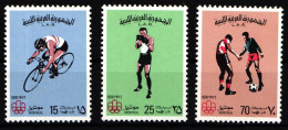 Libyen 531-533 Postfrisch Olympische Sommerspiele #IR536 - Libye