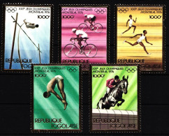 Togo 1138-1142 Postfrisch Olympische Spiele #IR585 - Andere & Zonder Classificatie