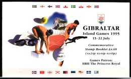 Gibraltar 715-717 Postfrisch Markenheft 7 / Sport #JH575 - Gibraltar