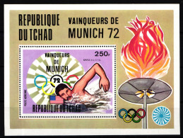 Tschad Block 57 A Postfrisch Olympische Spiele #IR591 - Andere & Zonder Classificatie