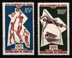 Senegal 288-289 Postfrisch Olympische Sommerspiele #IR550 - Senegal (1960-...)