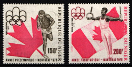 Niger 486-487 Postfrisch Olympische Spiele #IR548 - Niger (1960-...)