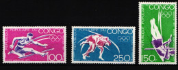 Kongo 357-359 Postfrisch Olymische Spiele #IR578 - Other & Unclassified