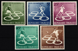 Togo 435-439 Postfrisch Olympische Spiele #IR588 - Autres & Non Classés