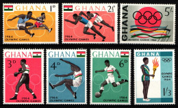 Ghana 188-191 Postfrisch Olympische Spiele #IR620 - Andere & Zonder Classificatie