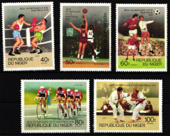 Niger 531-535 Postfrisch Olympische Spiele #IR617 - Other & Unclassified