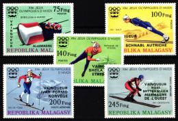 Madagaskar 767-771 Postfrisch Olympische Spiele #IR625 - Madagascar (1960-...)