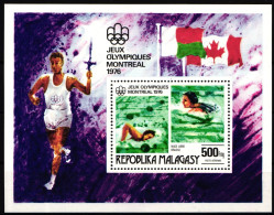 Madagaskar Block 10 Postfrisch Olympische Spiele #IR623 - Madagascar (1960-...)