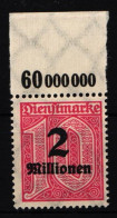Deutsches Reich Dienst 97 P OR Postfrisch #IR668 - Service