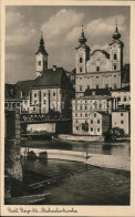 71555191 Steyr Enns Oberoesterreich Partie An Der Enns Bruecke Michaelerkirche S - Sonstige & Ohne Zuordnung