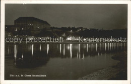 71555124 Linz Donau Obere Donaulaende Park Bei Nacht Linz - Sonstige & Ohne Zuordnung