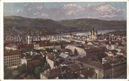 71555107 Linz Donau Stadtbild Mit Dom Kuenstlerkarte Nr. 7007/17 Linz Donau - Other & Unclassified