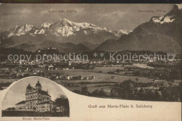 71545555 Salzburg Oesterreich Kirche Maria Plain Panorama Mit Hoher Goell Und Un - Autres & Non Classés