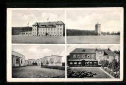 AK Rothenburg, Blick Auf Kaserne, Turm  - Schlesien
