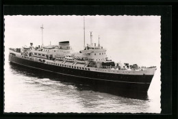 AK M. S. Königin Emma, Passagierschiff Aus Der Vogelschau  - Steamers