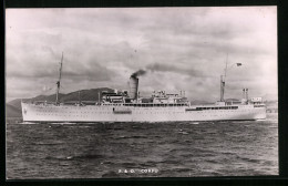 AK Passagierschiff Corfu Auf See  - Steamers