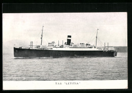 AK Passagierschiff TSS Letitia  - Steamers