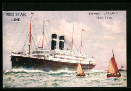 AK Steamer Lapland, Red Star Line  - Paquebots