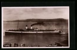 AK Passagierschiff TS King Edward  - Steamers