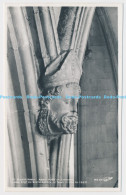 C004003 St. Albans Abbey. Abbot Hugh Of Eversden. Label Stop On South Arcade Of - World