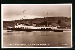 AK MV Maid Of Skelmorlie, Firth Of Clyde Steamer  - Autres & Non Classés