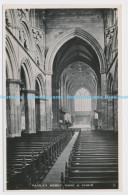 C005513 Paisley Abbey. Nave And Choir. Tuck. Real Photograph Postcard. For McDou - World