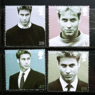 INGLATERRA - IVERT 2454/57 NUEVOS ** 21 CUMPLEAÑO PRICIPE GUILLERMO DE GALES - Unused Stamps