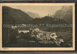 71545355 Werfen Salzburg Panorama Mit Festung Hohenwerfen Werfen - Sonstige & Ohne Zuordnung