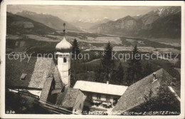 71545235 Igls Tirol Heiligwasser Mit Blick Auf Zugspitze Innsbruck - Autres & Non Classés