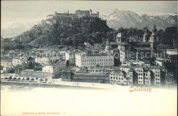 71545219 Salzburg Oesterreich Stadtblick Mit Festung Hohensalzburg Hellbrunn - Otros & Sin Clasificación