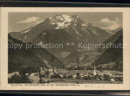 71545115 Mayrhofen Zillertal Panorama Mit Gruenberg Mayrhofen - Autres & Non Classés