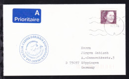 OSt. Visby 10.5.94 + Cachet MS Columbus Caravelle Auf Brief - Otros & Sin Clasificación