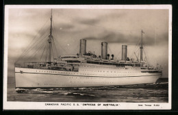 AK Passagierschiff SS Empress Of Australia, Candian Pacific  - Paquebots