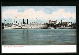 AK Albany, N.Y., Steamer Morse  - Sonstige & Ohne Zuordnung