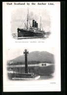 AK Passagierschiff Columbia, Twin Screw Steamship  - Dampfer