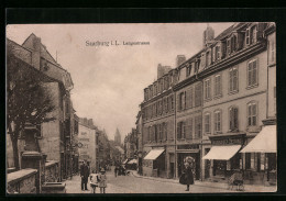 CPA Saarburg I. L., Langestrasse  - Other & Unclassified