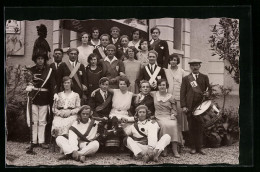 Photo-CPA Rixheim, Gruppe Von Studenten Avec Frauen  - Sonstige & Ohne Zuordnung