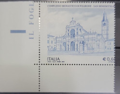 O) 2007 ITALY, ERROR,  HERITAGE - ARCHITECTURE,  POLIRONE MONASTERY SAN BENEDETTO PO, MNH SCT 2814. - Ohne Zuordnung