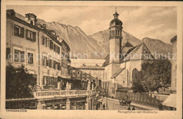 71544799 Innsbruck Burggraben Mit Hofkirche Innsbruck - Altri & Non Classificati