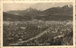 71544792 Innsbruck Panorama Gegen Sueden Mit Serles Nockspitze Innsbruck - Sonstige & Ohne Zuordnung