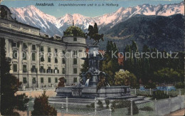 71544774 Innsbruck Leopoldsbrunnen K. Und K. Hofburg Innsbruck - Sonstige & Ohne Zuordnung