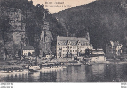 J15- SACHS - SCHWEIZ - HERRNSKRETSCHEN A.D. ELBE -  ( 2 SCANS ) - Hohnstein (Saechs. Schweiz)