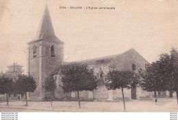 J14-17) SAUJON - L ' EGLISE PAROISSIALE - ( 2 SCANS ) - Saujon